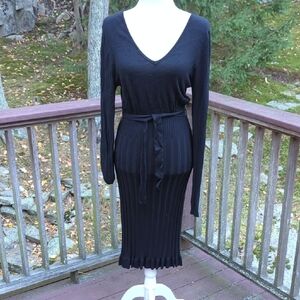 Chic Black Long Sleeve Dress